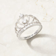 Proud of you crown ring S925