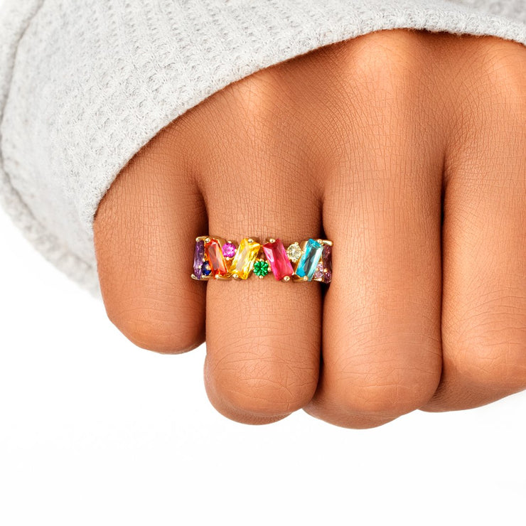 Be You Rainbow Ring Band