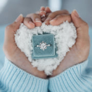 Be stronger than the blizzard Snowflake Ring