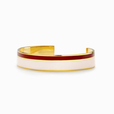 Red White & Blessed Color Stripes Bangle