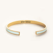 stay gold color bangle