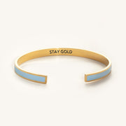 stay gold color bangle