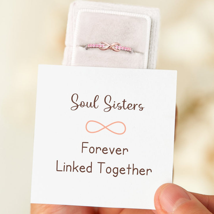 Soul Sisters Forever Linked Together Ring