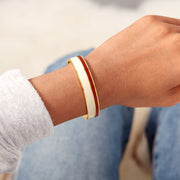 We Are Best Friends Color Stripes Bangle
