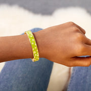 Rooting For You Daisy Green Bangle