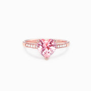 Go With All Your Heart Solitaire Ring S925