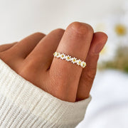 To My Daughter Always Thinking of You Daisy Ring S925